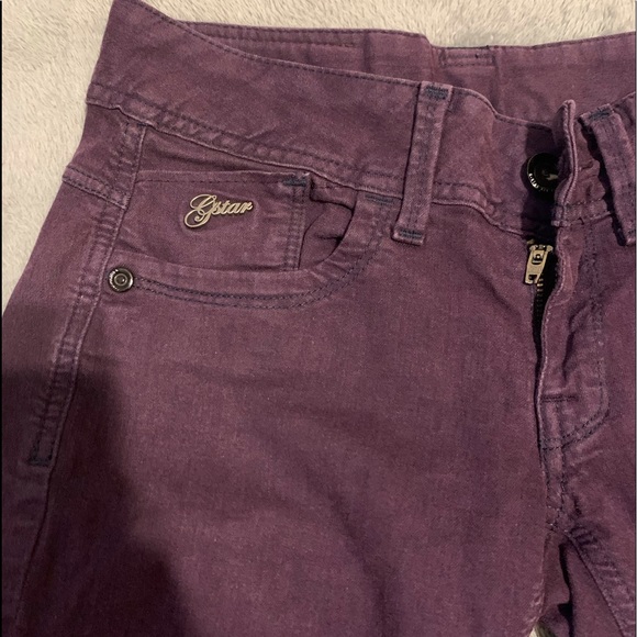 G-Star maroon stretch jeans - Picture 4 of 4